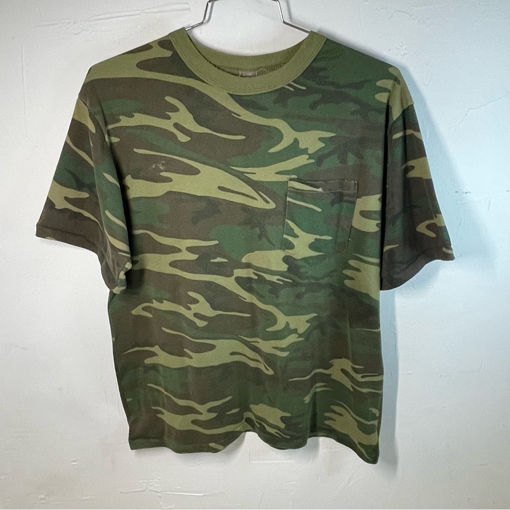 Vintage Ranger Camo Ringer Tee Shirt​